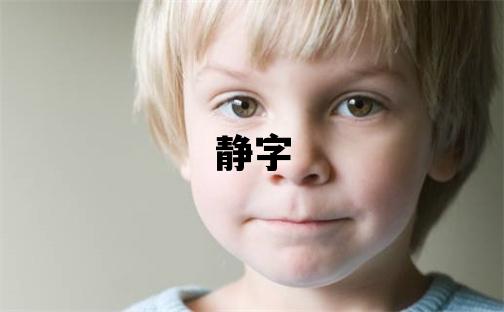 静字取名的寓意 静字取名的寓意女孩