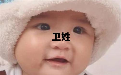 卫姓优美的男孩名字,取什么名字好