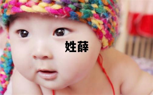姓薛叫什么名字好 姓薛的男孩大气文雅的名字