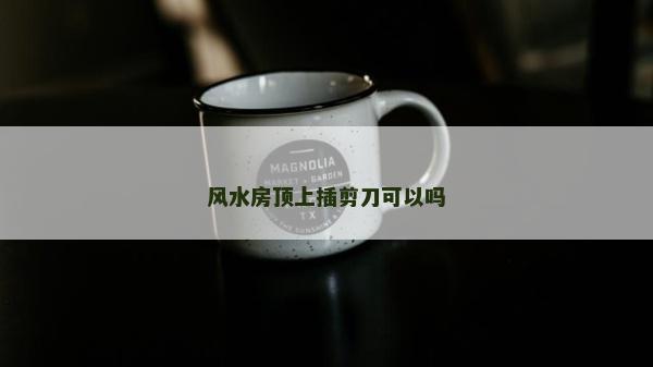 风水房顶上插剪刀可以吗