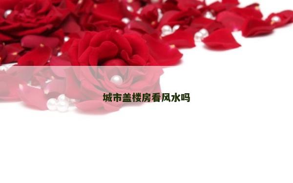 城市盖楼房看风水吗