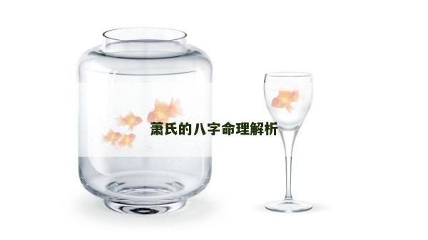 萧氏的八字命理解析