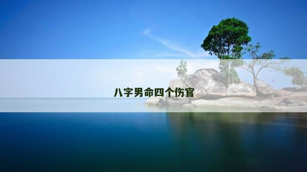 八字男命四个伤官