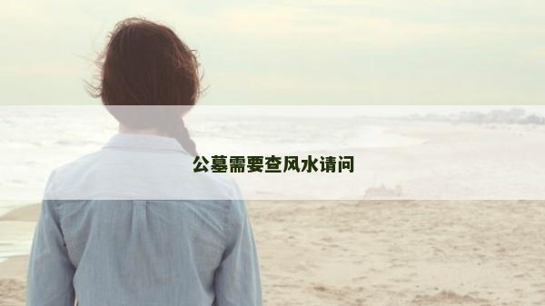 公墓需要查风水请问