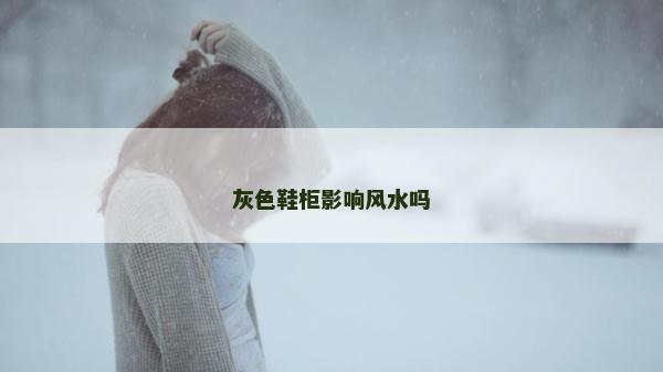 灰色鞋柜影响风水吗