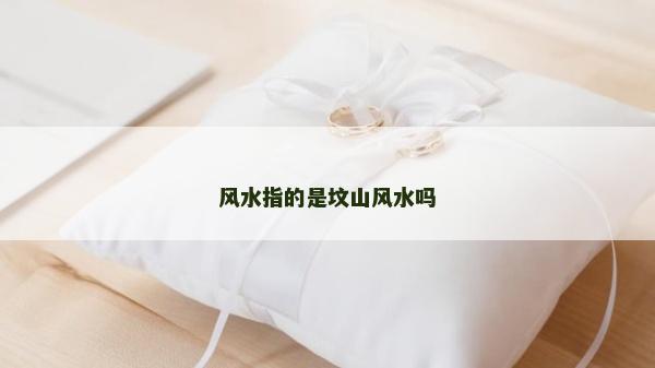 风水指的是坟山风水吗