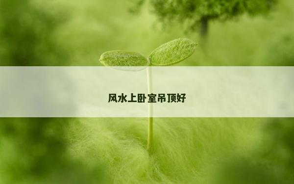 风水上卧室吊顶好