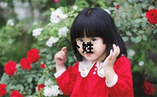 卜姓洋气的女孩名字,取什么名字好