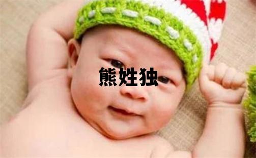 熊姓独特优美的女宝宝名字