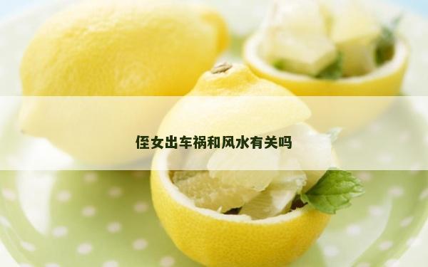 侄女出车祸和风水有关吗