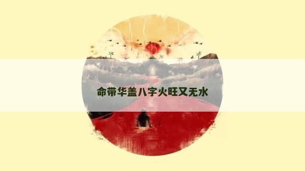 命带华盖八字火旺又无水