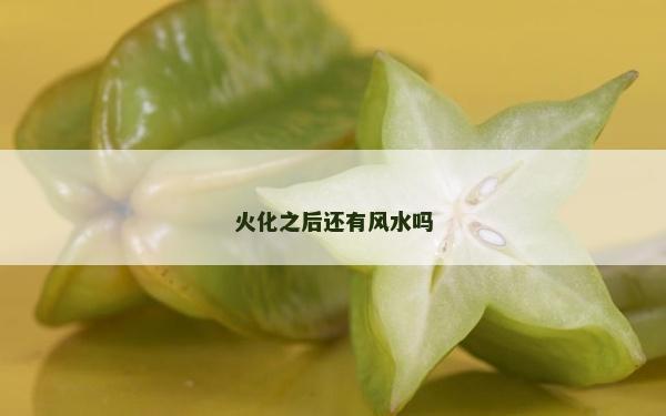 火化之后还有风水吗