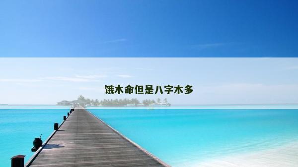 饿木命但是八字木多