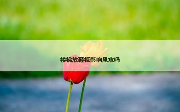 楼梯放鞋柜影响风水吗