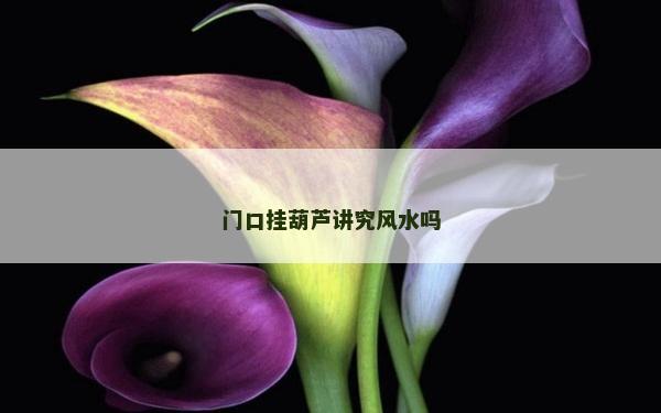 门口挂葫芦讲究风水吗