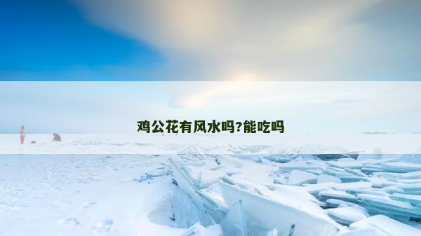 鸡公花有风水吗?能吃吗