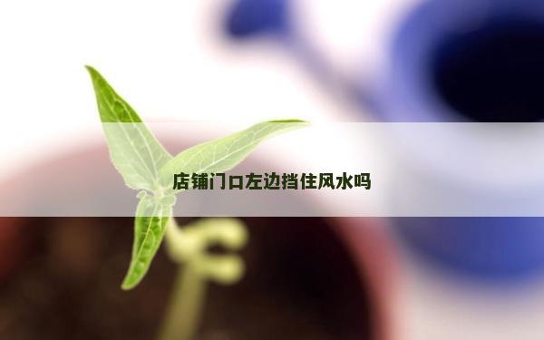 店铺门口左边挡住风水吗