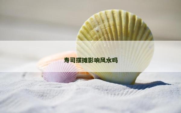 寿司摆摊影响风水吗