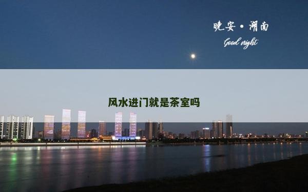 风水进门就是茶室吗