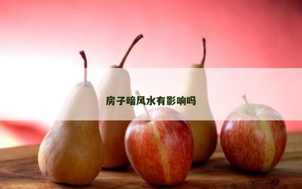 房子暗风水有影响吗