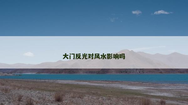 大门反光对风水影响吗