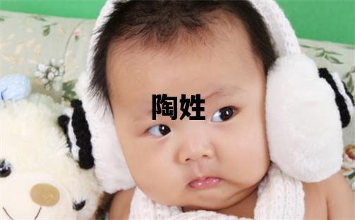 陶姓取名有灵气的男宝宝名字