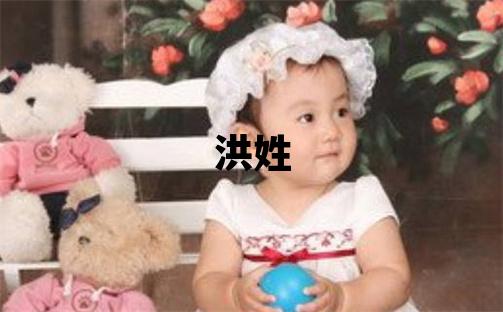 洪姓有灵气的男孩名字,取什么名字好