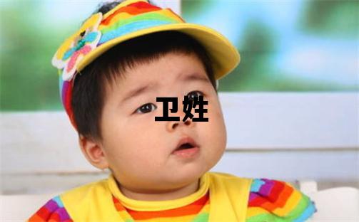 卫姓优美的女宝宝名字