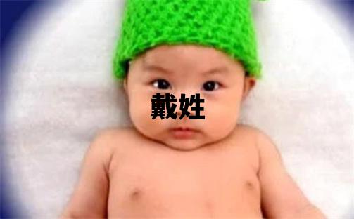 戴姓有灵气的男孩名字