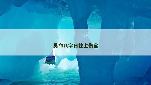 男命八字日柱上伤官