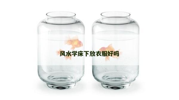 风水学床下放衣服好吗
