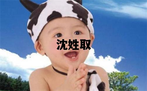 沈姓取名优美的男宝宝名字