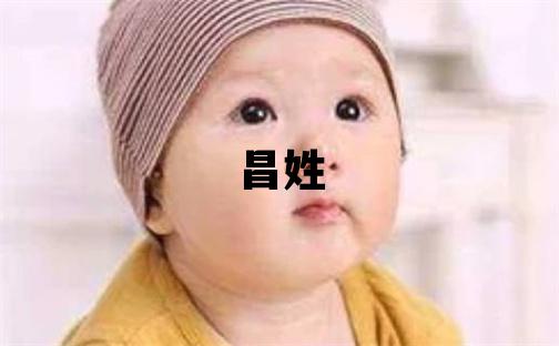 昌姓有涵养的男宝宝名字
