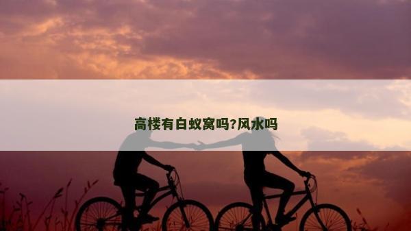高楼有白蚁窝吗?风水吗