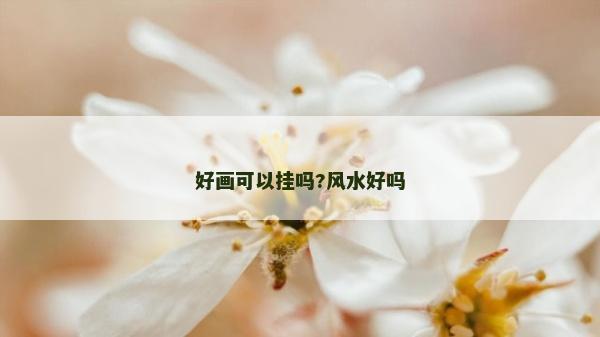 好画可以挂吗?风水好吗