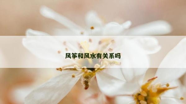 风筝和风水有关系吗