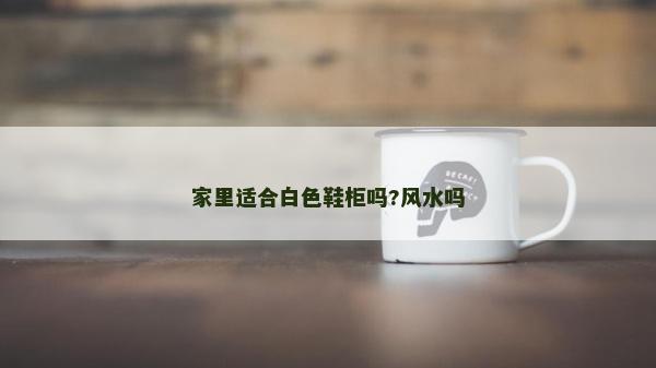 家里适合白色鞋柜吗?风水吗