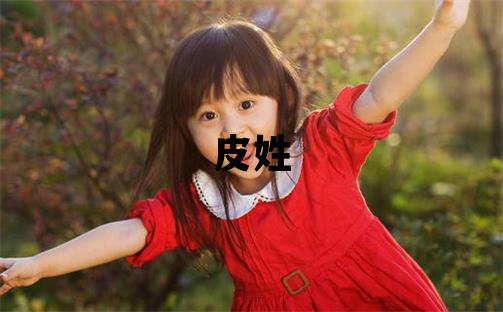 皮姓有创意的男孩名字