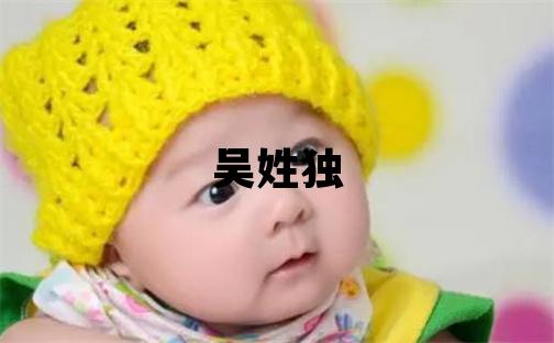 吴姓独特优美的女宝宝名字