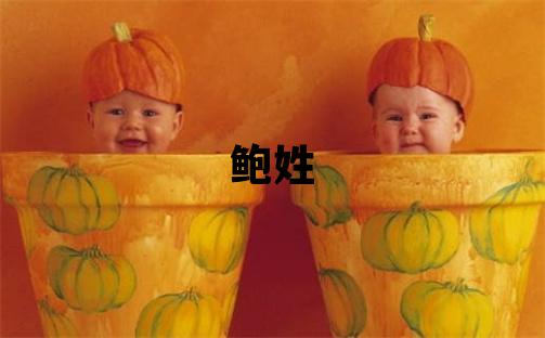 鲍姓有新意的女孩名字