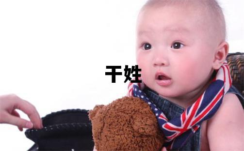 干姓大气文雅的男孩名字,取什么名字好