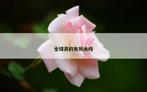 全球真的有风水吗