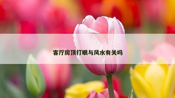 客厅房顶打眼与风水有关吗