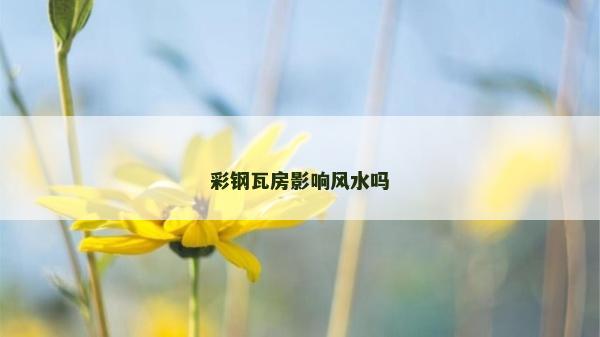 彩钢瓦房影响风水吗
