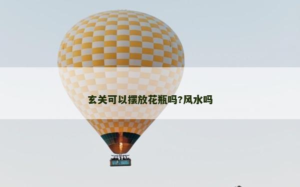 玄关可以摆放花瓶吗?风水吗