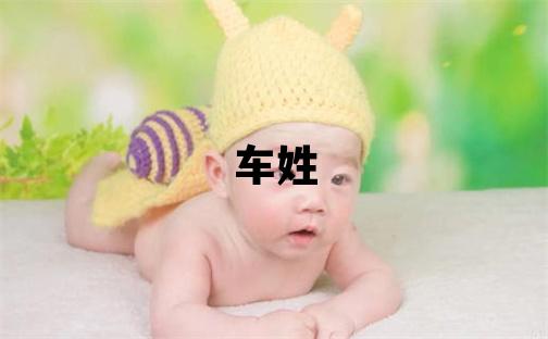车姓朗朗上口的女宝宝名字