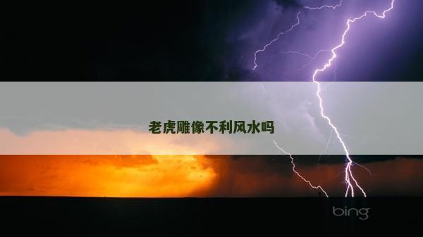 老虎雕像不利风水吗