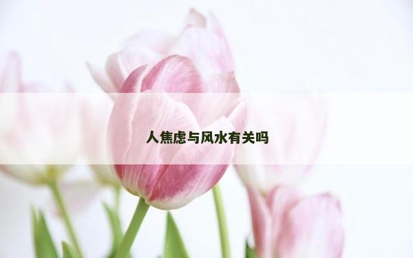 人焦虑与风水有关吗