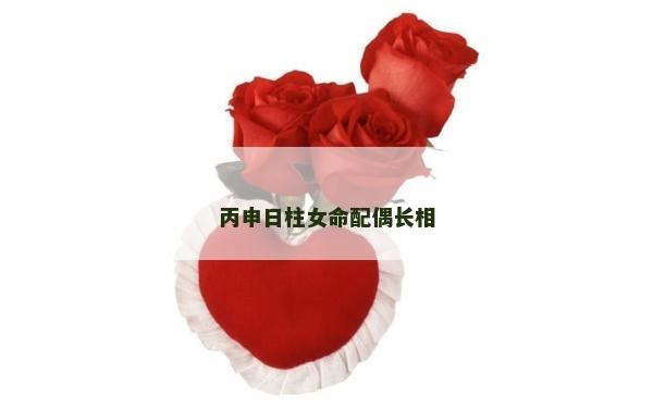 丙申日柱女命配偶长相
