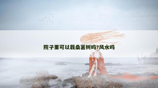 院子里可以栽桑葚树吗?风水吗